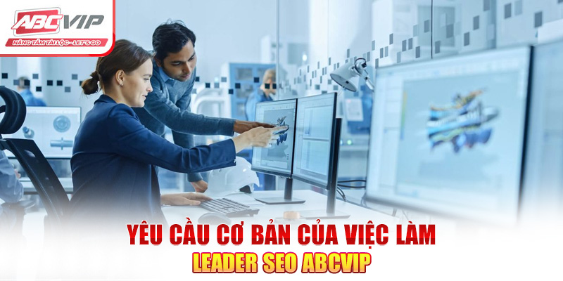 Yêu cầu cơ bản của việc làm Leader SEO ABCVIP