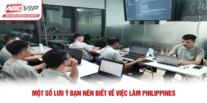 Một số lưu ý bạn nên biết về việc làm Philippines